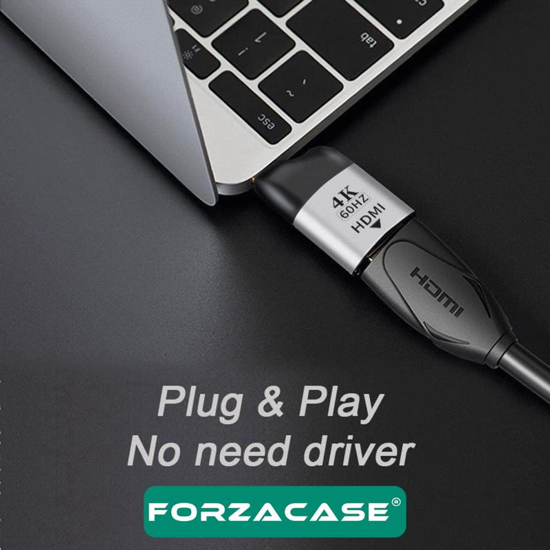 Forzacase%20Type-C%20to%20HDMI%204K%2060hz%201080p%20Tablet%20Telefon%20Bilgisiyar%20için%20HDMI%20Dönüştürücü-%20FC488