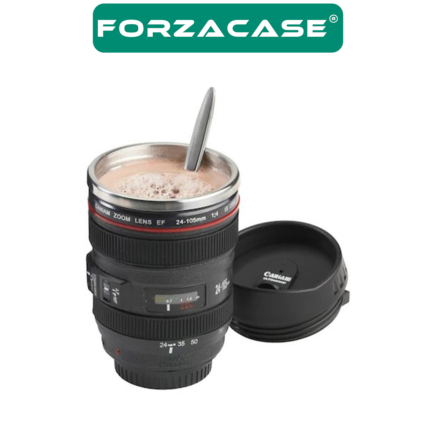 Forzacase%20Paslanmaz%20Çelik%20300%20ml%20Sıcak%20Soğuk%20Tutan%20Çay%20Kahve%20Su%20Lens%20Termos%20-%20FC049