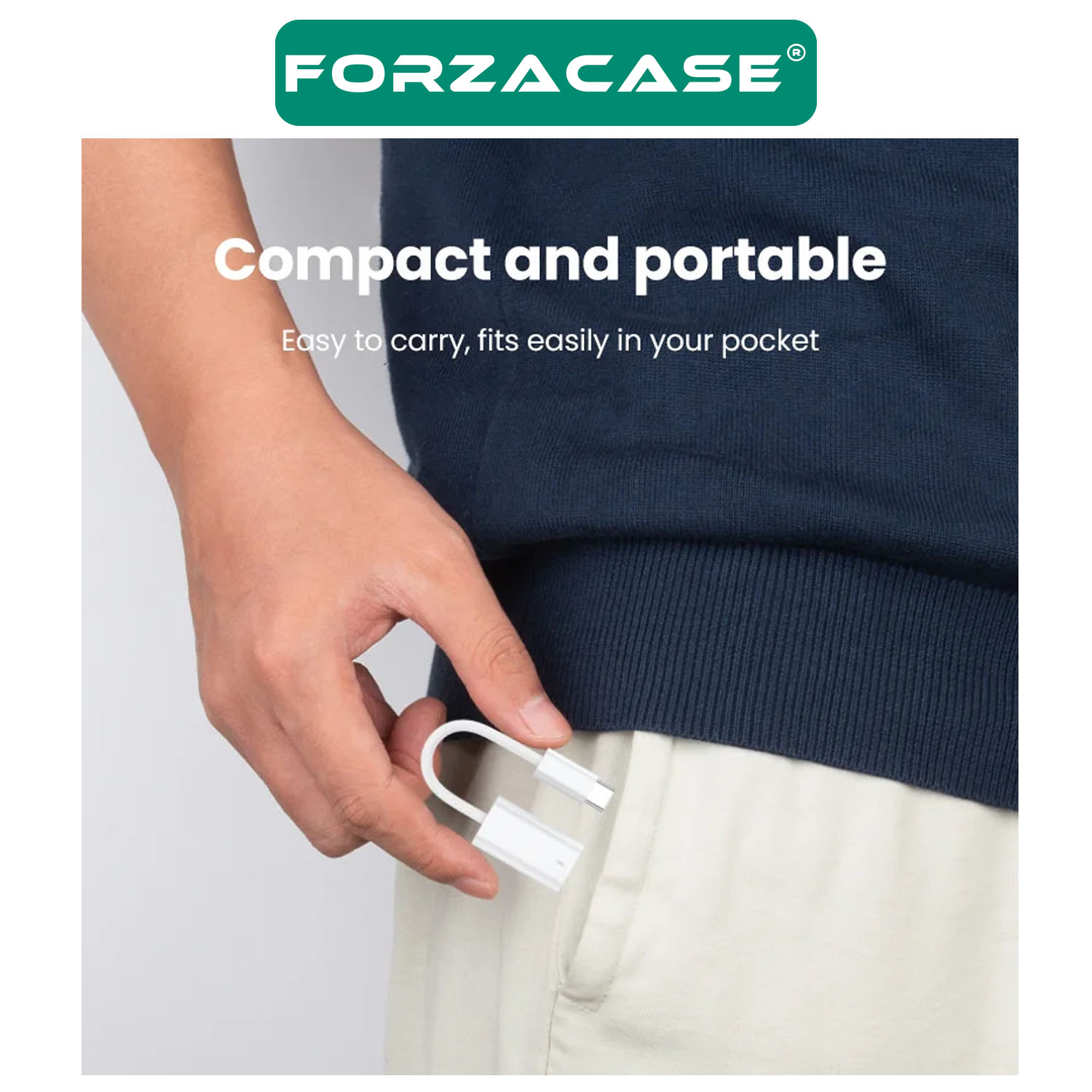 Forzacase%20Type-C%20to%20Lightning%20Çevirici%20Adaptör%20Şarj%20ve%20Kulaklık%20Çevirici%20-%20FC497