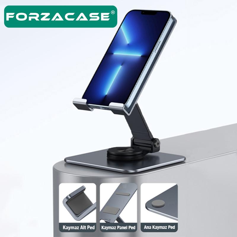 Forzacase%20Masaüstü%20Ayarlanabilir%20Tablet%20Ve%20Telefon%20Tutucu%20Stand%20-%20FC500