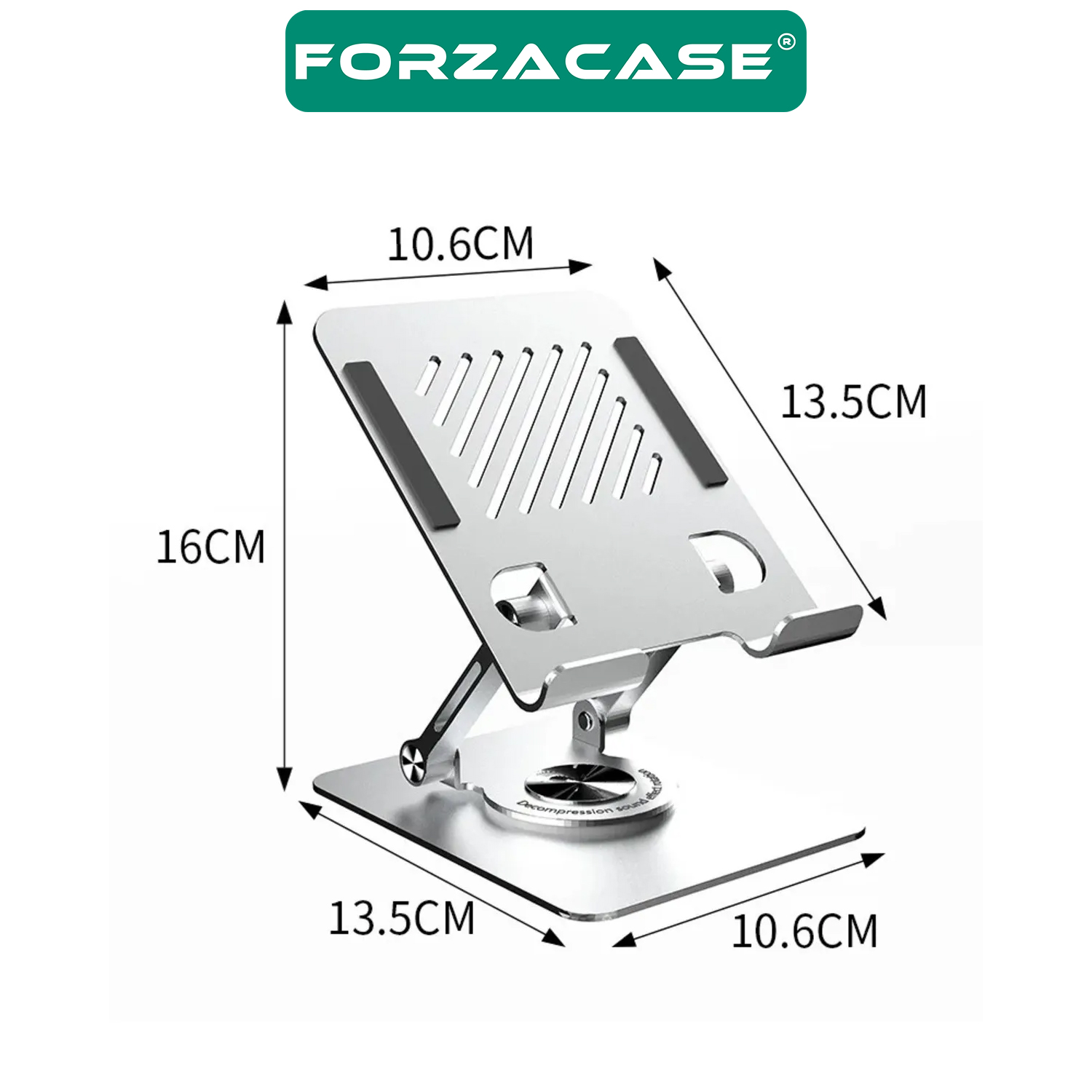 Forzacase%20Masaüstü%20Metal%20Ayarlanabilir%20Tablet%20Ve%20Telefon%20Tutucu%20Stand%20-%20FC501