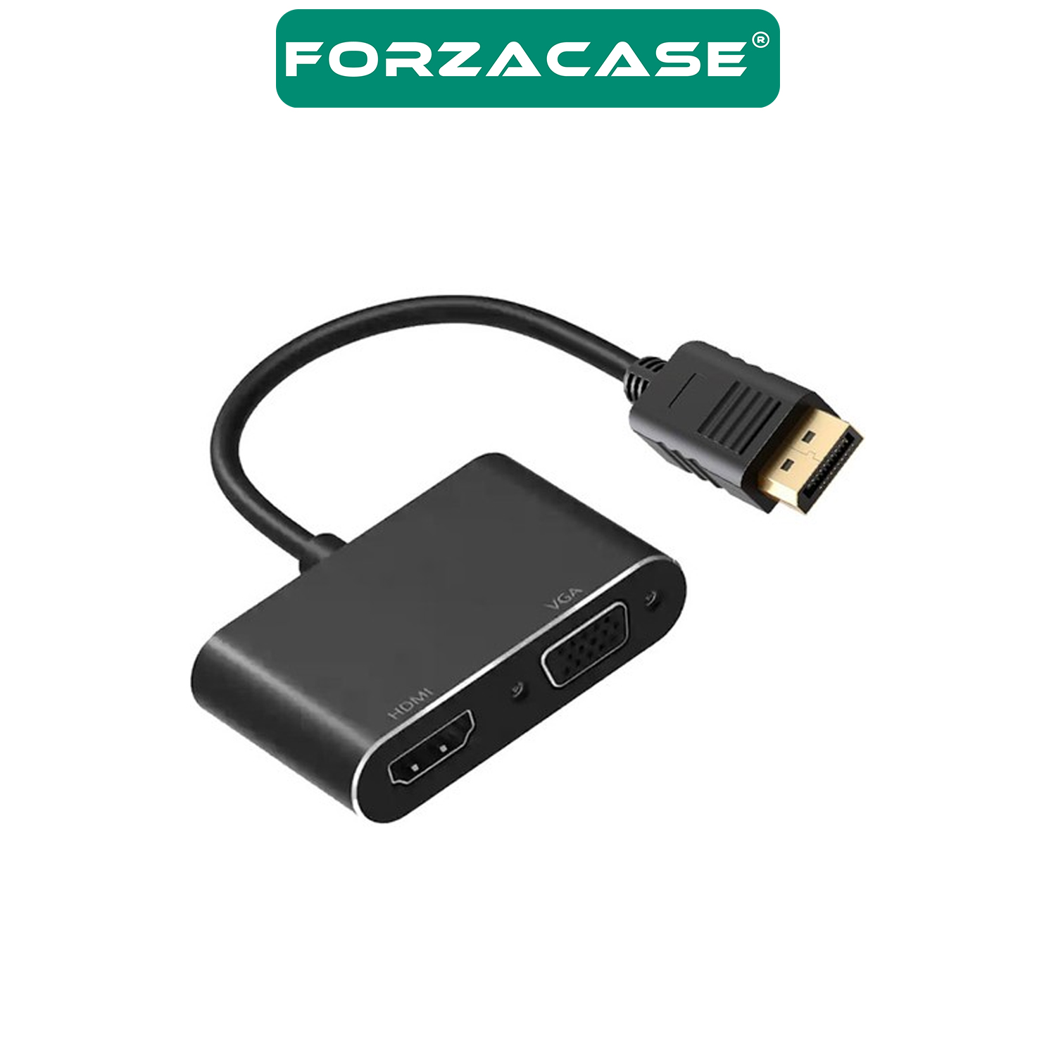 Forzacase%203in1%20DP%20to%20HDMI%20+%20VGA%20Adaptör%204K%2030hz%20Görüntü%20Adaptörü%20-%20FC503