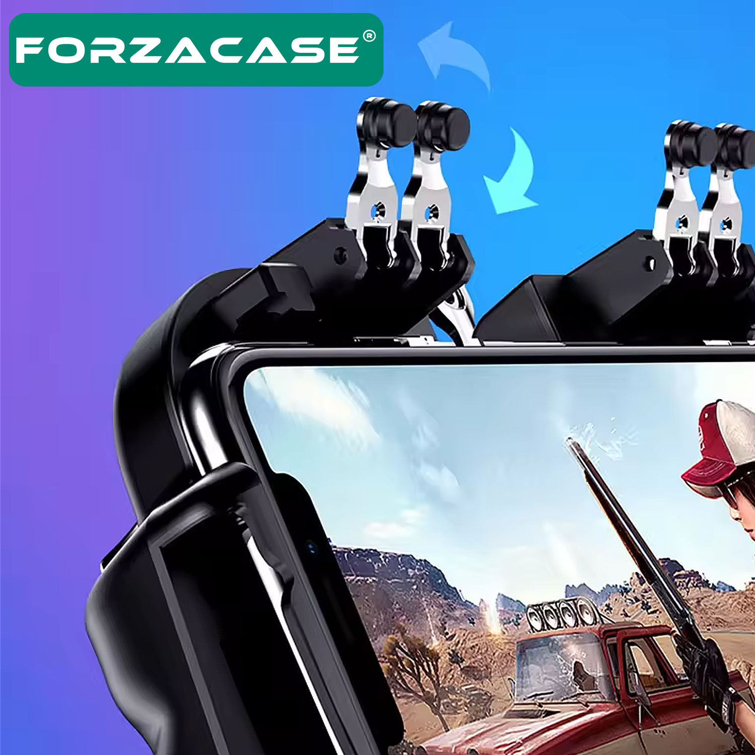 Forzacase%204.7’’-6.5’’%20Telefonlar%20ile%20uyumlu%20Fansız%20Telefon%20Oyun%20Kolu%20PubG%20Tetik%20Düğmesi%20-%20FC516