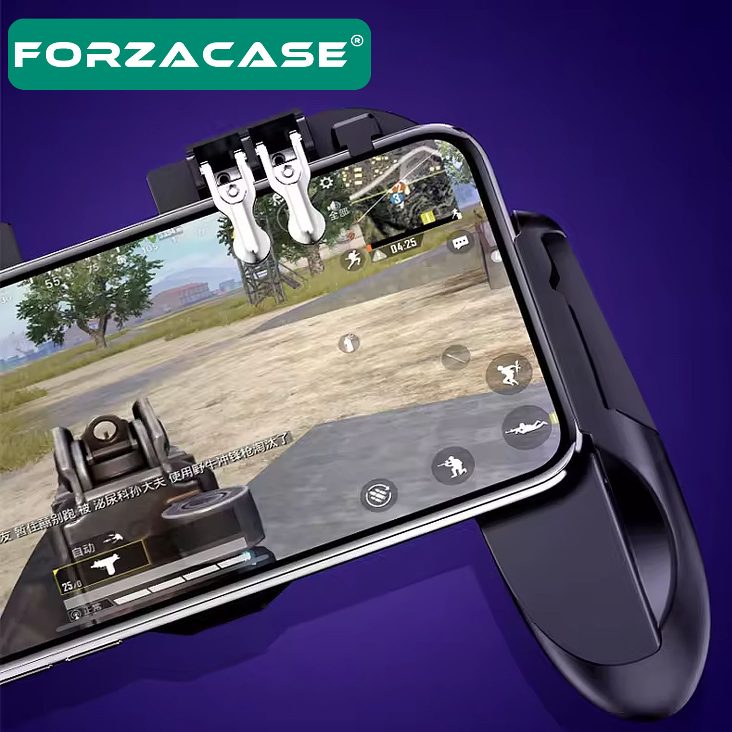 Forzacase%204.7’’-6.5’’%20Telefonlar%20ile%20uyumlu%20Fansız%20Telefon%20Oyun%20Kolu%20PubG%20Tetik%20Düğmesi%20-%20FC516