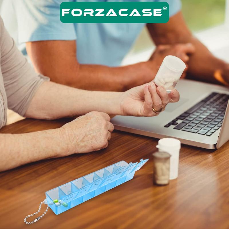 Forzacase%20Haftalık%20Günlük%20İlaç%20Saklama%20Kutusu%207%20Günlük%20Ilaç%20Saklama%20Kabı%20-%20FC533