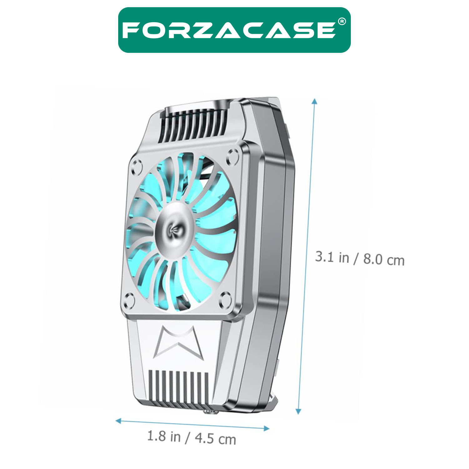 Forzacase%205000%20RPM%20Kablosuz%20Cep%20Telefonu%20Isı%20Önleyici%20Soğutucu%20Fan%20Cooler%20-%20FC537