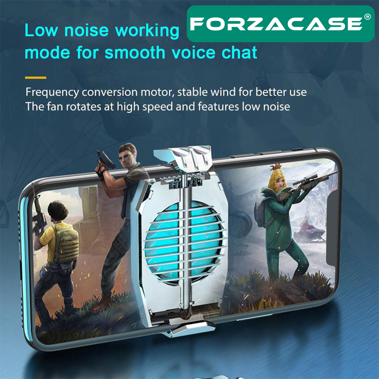 Forzacase%205000%20RPM%20Kablosuz%20Cep%20Telefonu%20Isı%20Önleyici%20Soğutucu%20Fan%20Cooler%20-%20FC537