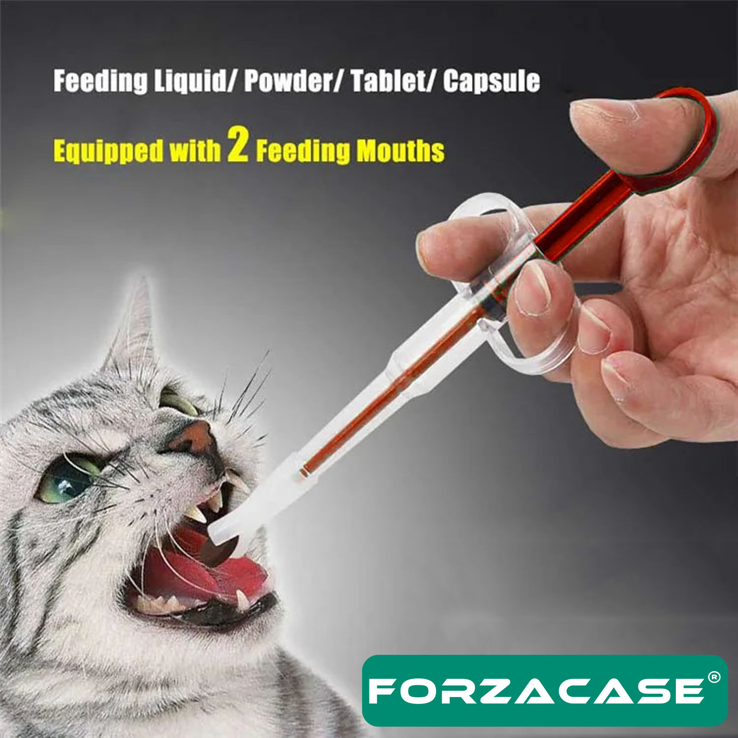 Forzacase%20Kedi%20ve%20Köpekler%20için%20Hap%20Yutturma%20Enjektörü%20-%20FC538