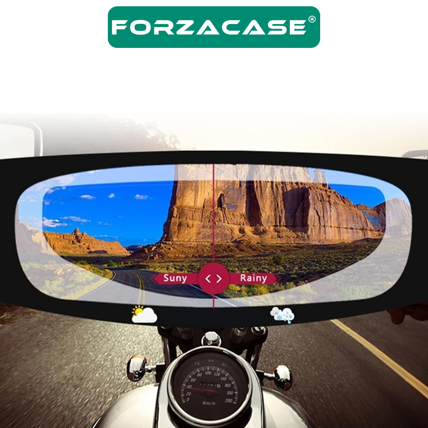 Forzacase%20Universal%20Motosiklet%20Kaskı%20için%20Yağmur%20Kaydırıcı%20Buhar%20Önleyici%20-%20FC548