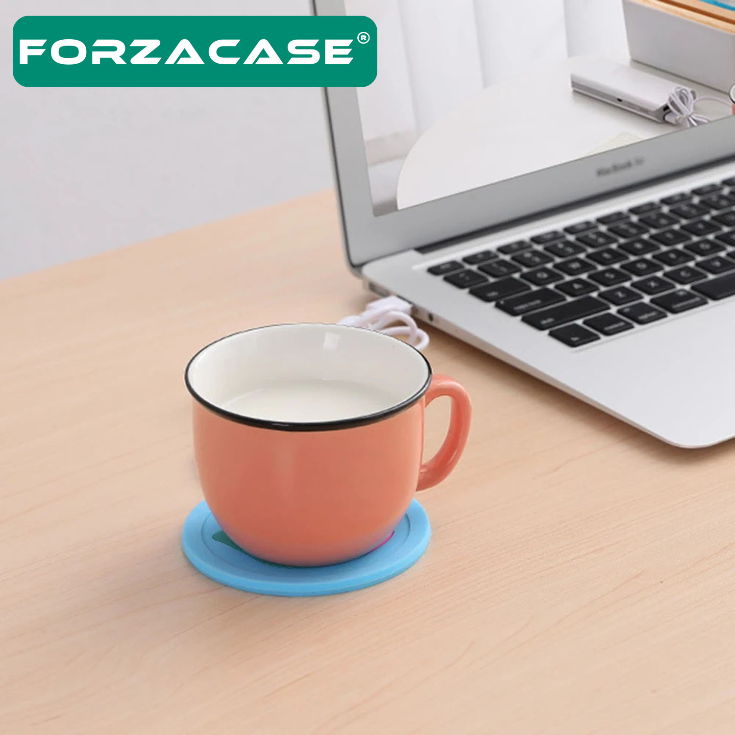 Forzacase%20USB%20Girişli%20Pratik%20Silikon%20Bardak%20Altı%20Isıtıcı%20-%20FC549