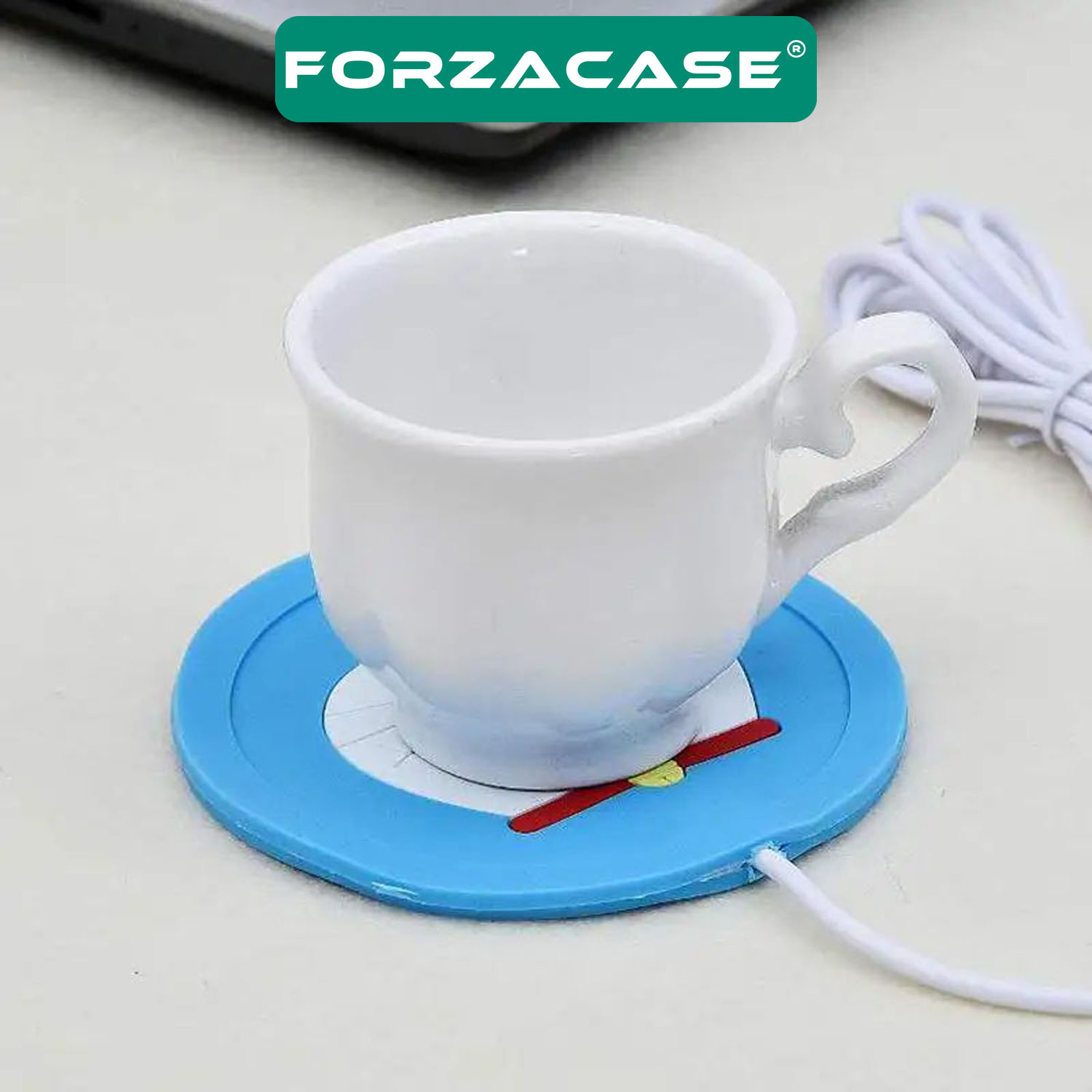 Forzacase%20USB%20Girişli%20Pratik%20Silikon%20Bardak%20Altı%20Isıtıcı%20-%20FC549