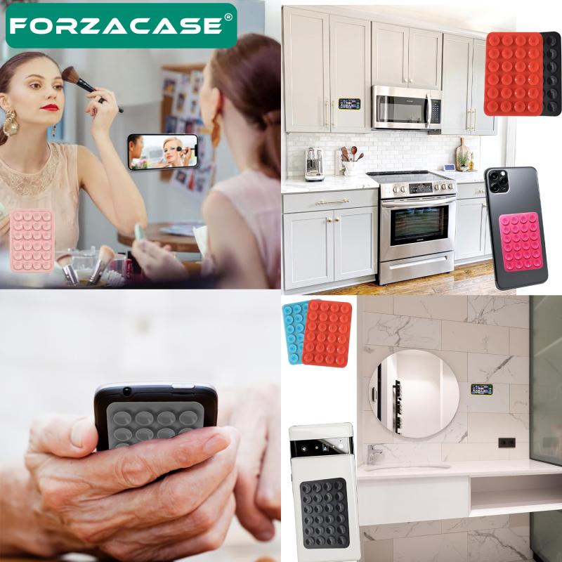 Forzacase%20Silikon%20Vakumlu%20Eller%20Serbest%20Cep%20Telefon%20Tutacağı%20-%20FC554