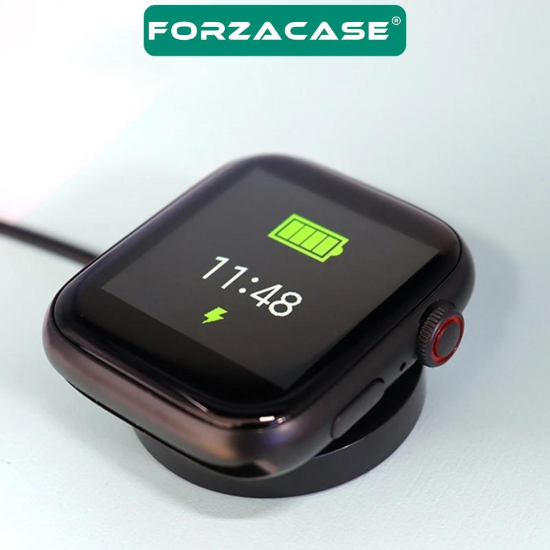 Forzacase%202%20Pin%204mm%20Konnektör%20Smart%20Watch%20T500/X7%20için%20Manyetik%20Şarj%20Kablosu%20-%20FC017