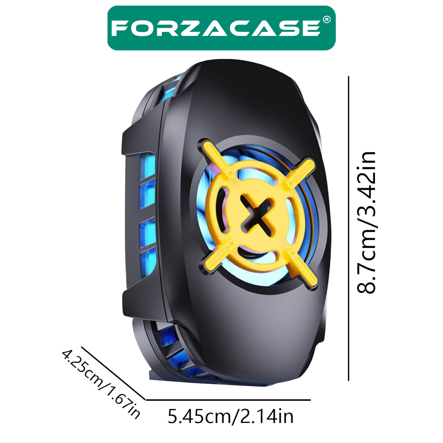 Forzacase%205000%20RPM%20Kablolu%20Cep%20Telefonu%20Isı%20Önleyici%20Soğutucu%20Fan%20Cooler%20-%20FC558