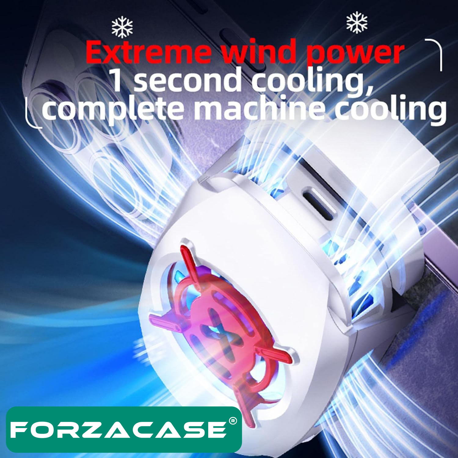 Forzacase%205000%20RPM%20Kablolu%20Cep%20Telefonu%20Isı%20Önleyici%20Soğutucu%20Fan%20Cooler%20-%20FC558