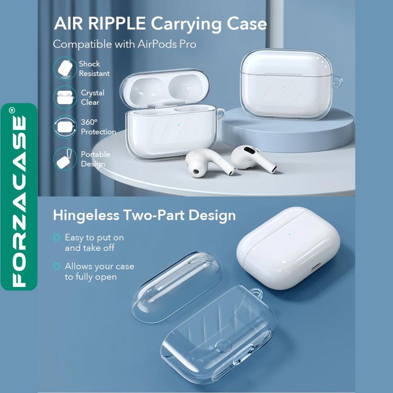 Forzacase%20Airpods%201-2%20uyumlu%20Şeffaf%20Anahtar%20Askılıklı%20Bluetooth%20Kulaklık%20Kılıfı%20-%20FC567