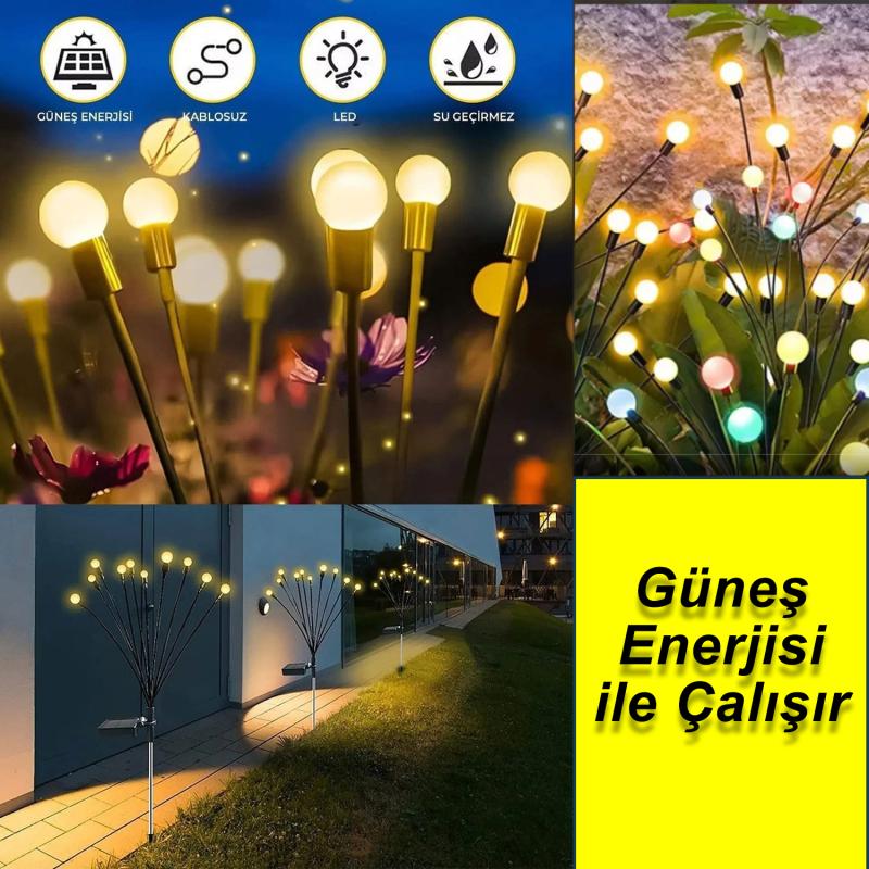 Forzacase%208%20Led’li%20Güneş%20Enerjili%20Su%20Geçirmez%20Bahçe%20Çiti%20Aydınlatma%20Led%20Lambası%20%20-%20FC570