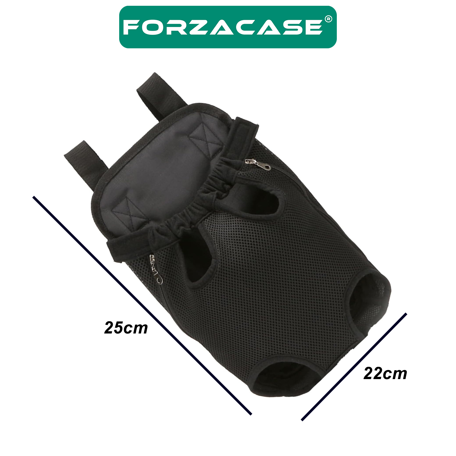 Forzacase%205%20Kg%20Kapasiteli%20Air%20Fileli%20Kedi%20Ve%20Köpek%20Ana%20Kucağı%20Taşıma%20Çantası%20%20-%20FC582