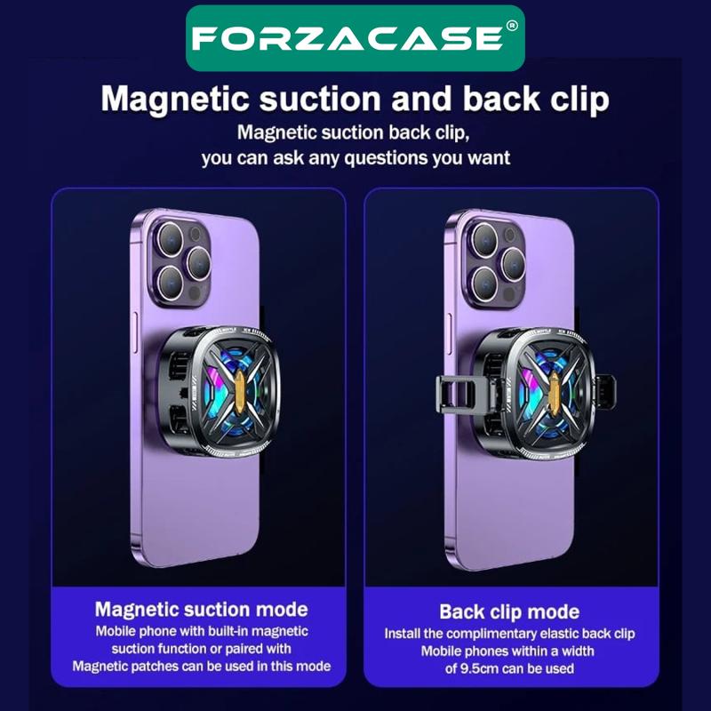 Forzacase%205000%20RPM%20Kablolu%20Dijital%20Göstergeli%20Işıklı%20Cep%20Telefonu%20Soğutucu%20Isı%20Önleyici%20Fan%20-%20FC591