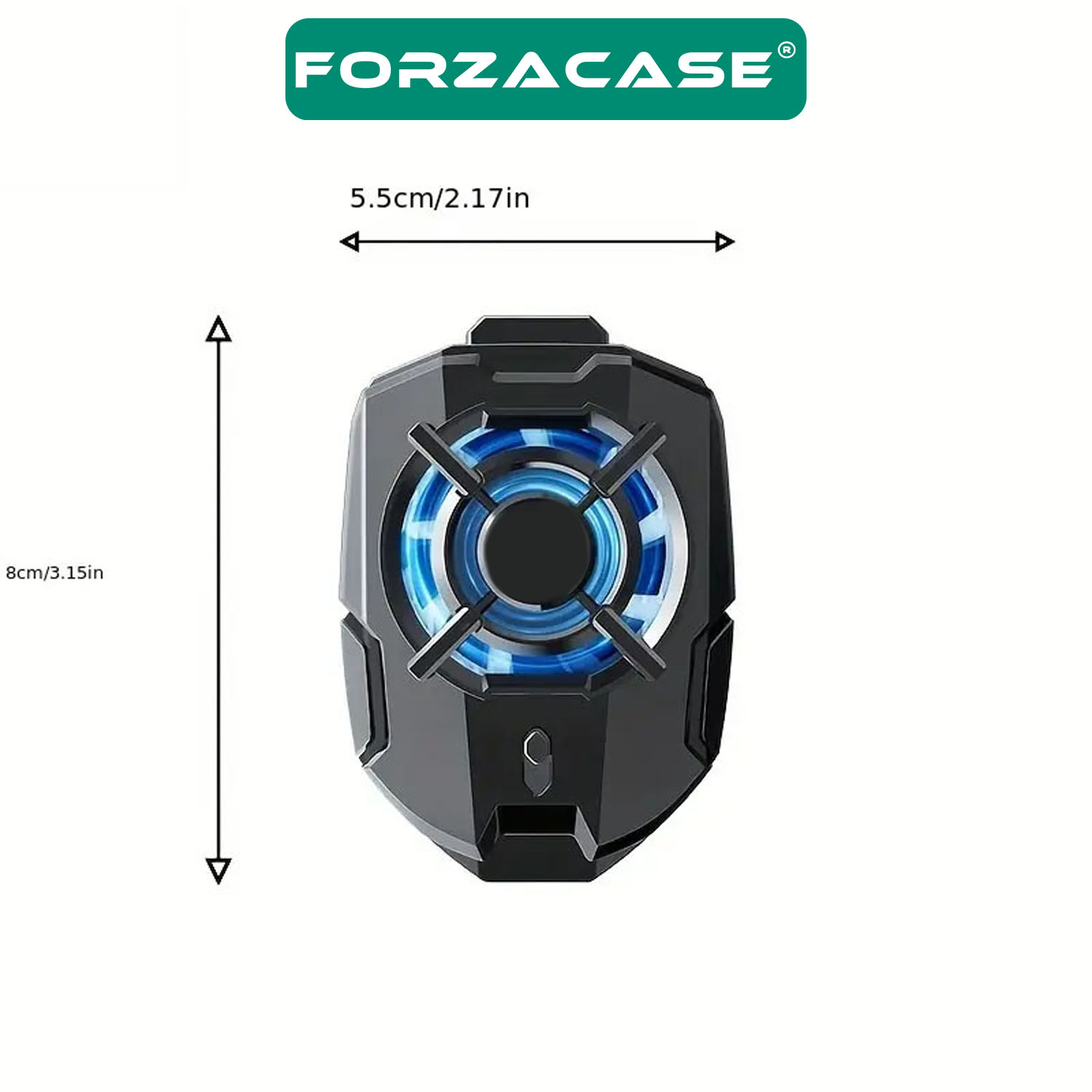 Forzacase%205000%20RPM%20Kablolu%20Işıklı%20Cep%20Telefonu%20Soğutucu%20Isı%20Önleyici%20Fan%20-%20FC599