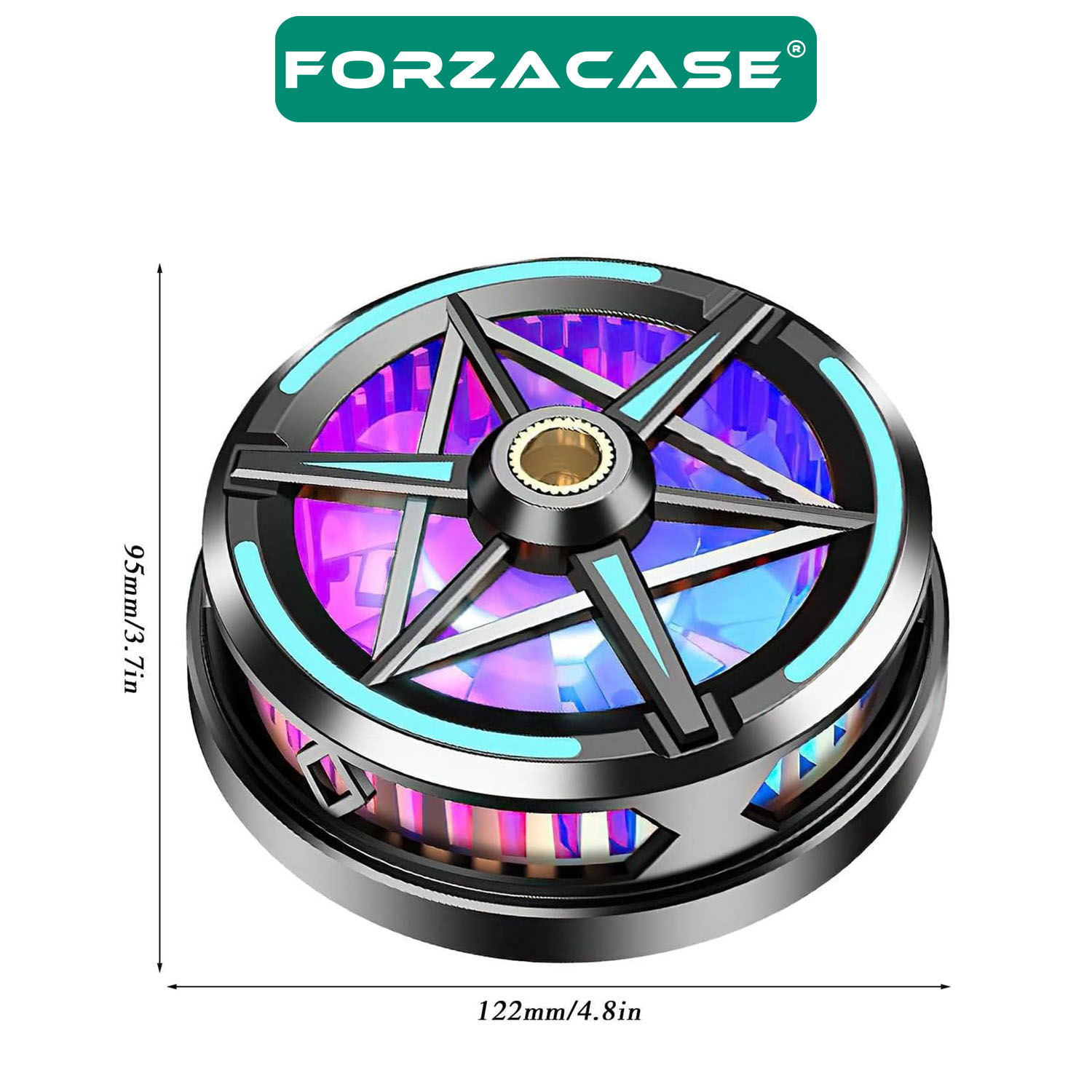 Forzacase%205500%20RPM%20Kablolu%20RGB%20Işıklı%20Manyetik%20Tablet%20ve%20Telefon%20Soğutucu%20Isı%20Önleyici%20Fan%20-%20FC602