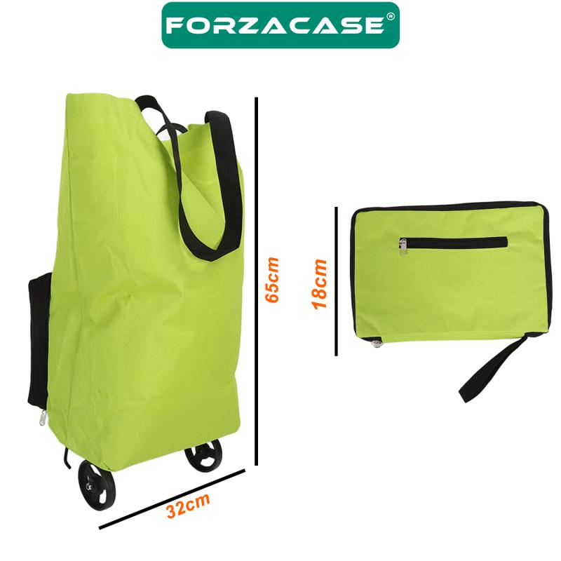 Forzacase%20Pratik%20Katlanabilir%20Tekerlekli%20Pazar%20Market%20Arabası%20-%20FC609