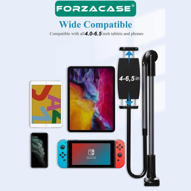 Forzacase%20360°%20Ayarlanabilir%204,0-6,5%20inç%20Mini%20Tablet%20Ve%20Telefon%20Tutucu%20Stand%20120%20cm%20-%20FC610