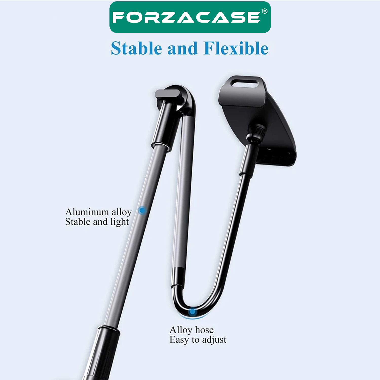 Forzacase%20360°%20Ayarlanabilir%204,0-6,5%20inç%20Mini%20Tablet%20Ve%20Telefon%20Tutucu%20Stand%20120%20cm%20-%20FC610