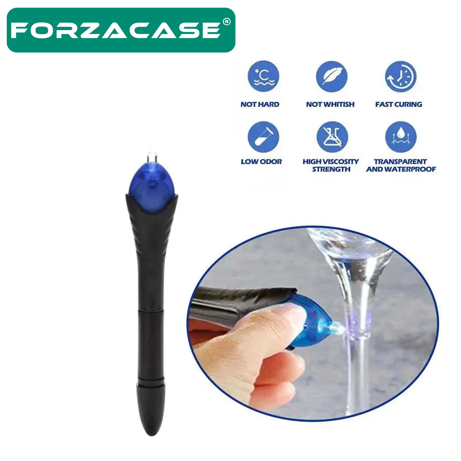 Forzacase%20UV%20Işıklı%20Metal%20Plastik%20Cam%20Ahşap%20Porselen%20Çok%20Güçlü%20Yapıştırıcı%20Kaynak%20-%20FC618