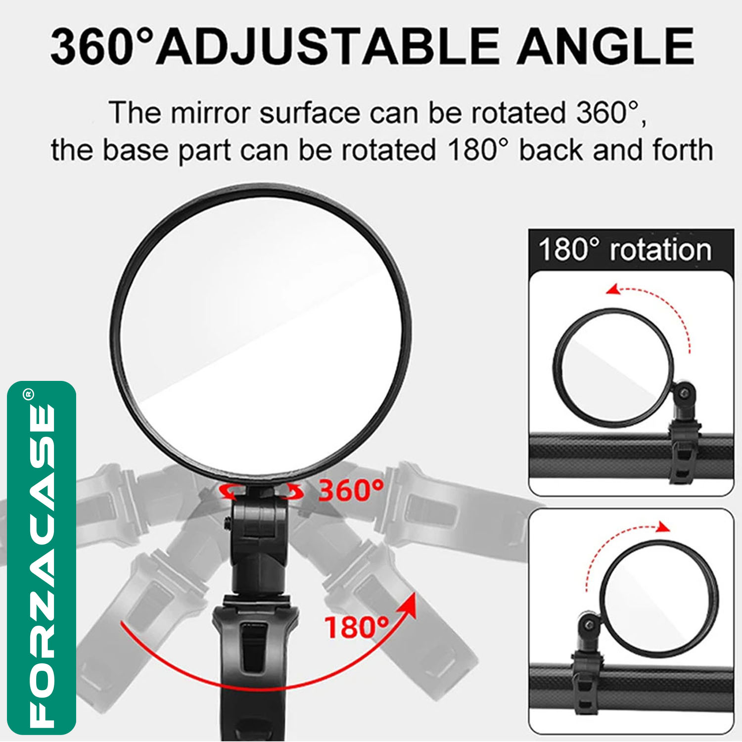 Forzacase%20Geniş%20Açılı%20Elektrikli%20Bisiklet%20Scooter%20Dikiz%20Aynası%208%20cm%20Çap%20-%20FC619