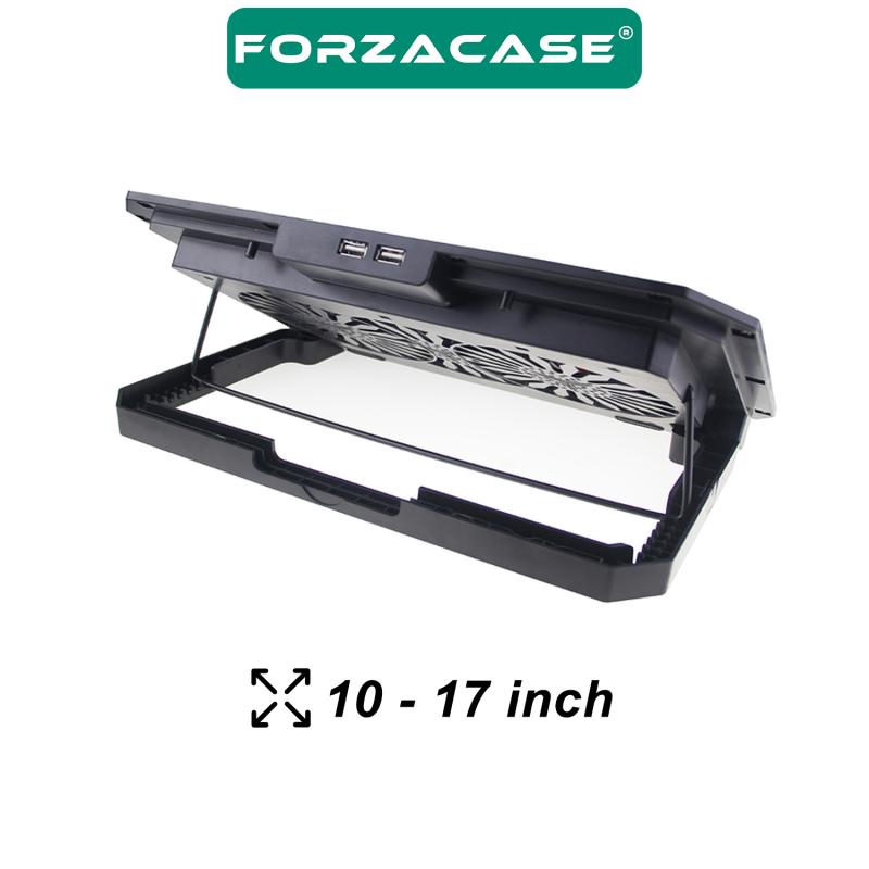 Forzacase%20Çift%20Fanlı%20Yükseklik%20Ayarlı%20RGB%20Ledli%20Notebook%20Laptop%20Soğutucu%20Stand%20%20-%20FC625