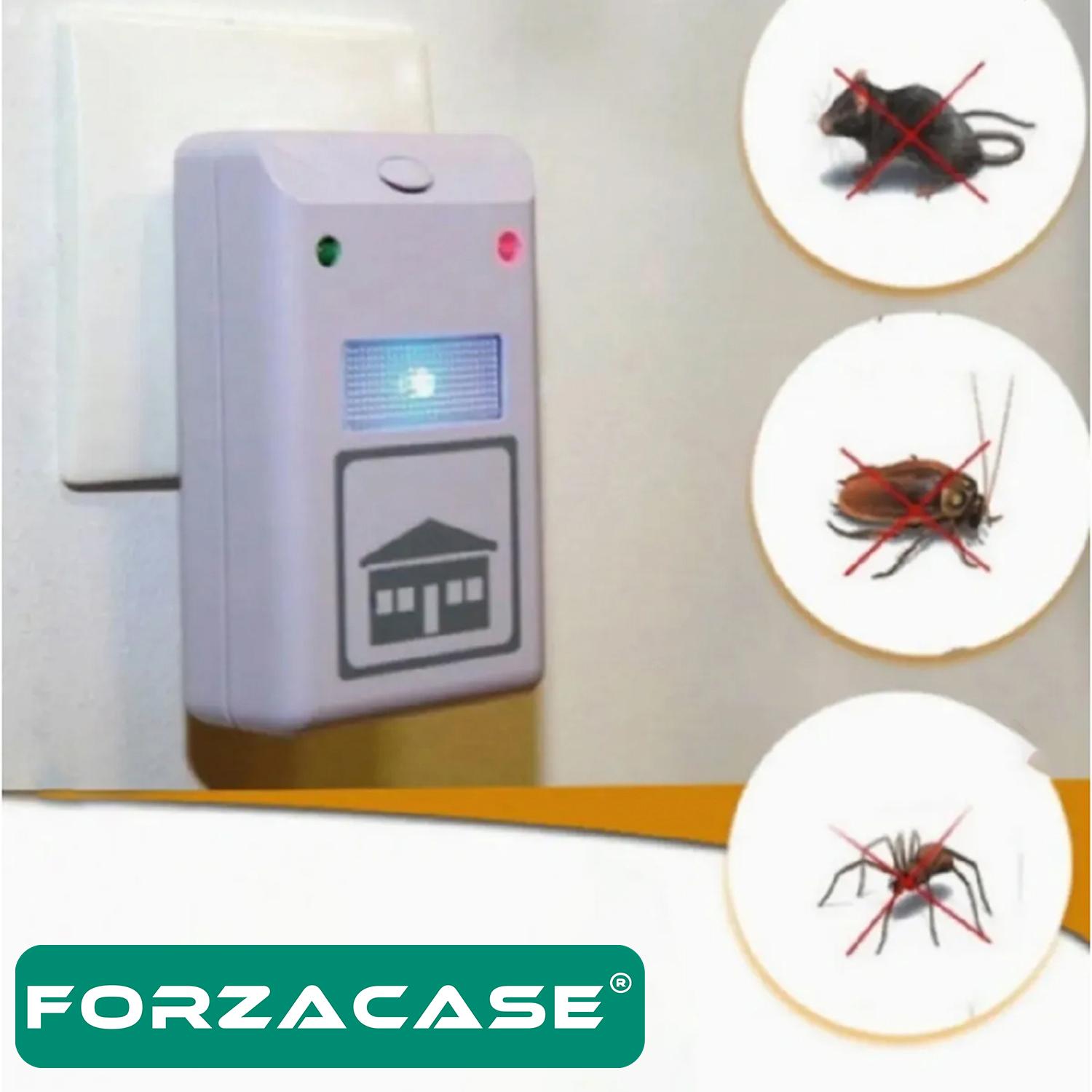 Forzacase%20Ultrasonic%20Böcek%20Sivri%20Sinek%20Fare%20Ve%20Haşere%20Kovucu%20Cihaz%20-%20FC628