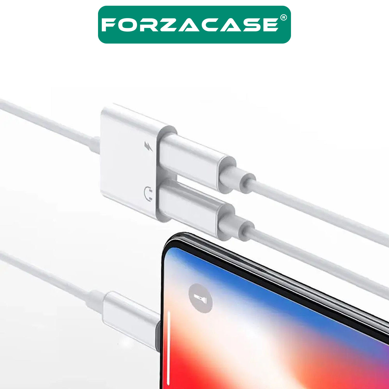 Forzacase%20Type-C%20to%20Lightning%20Çevirici%20Adaptör%20Şarj%20ve%20Kulaklık%20Çevirici%20-%20FC636