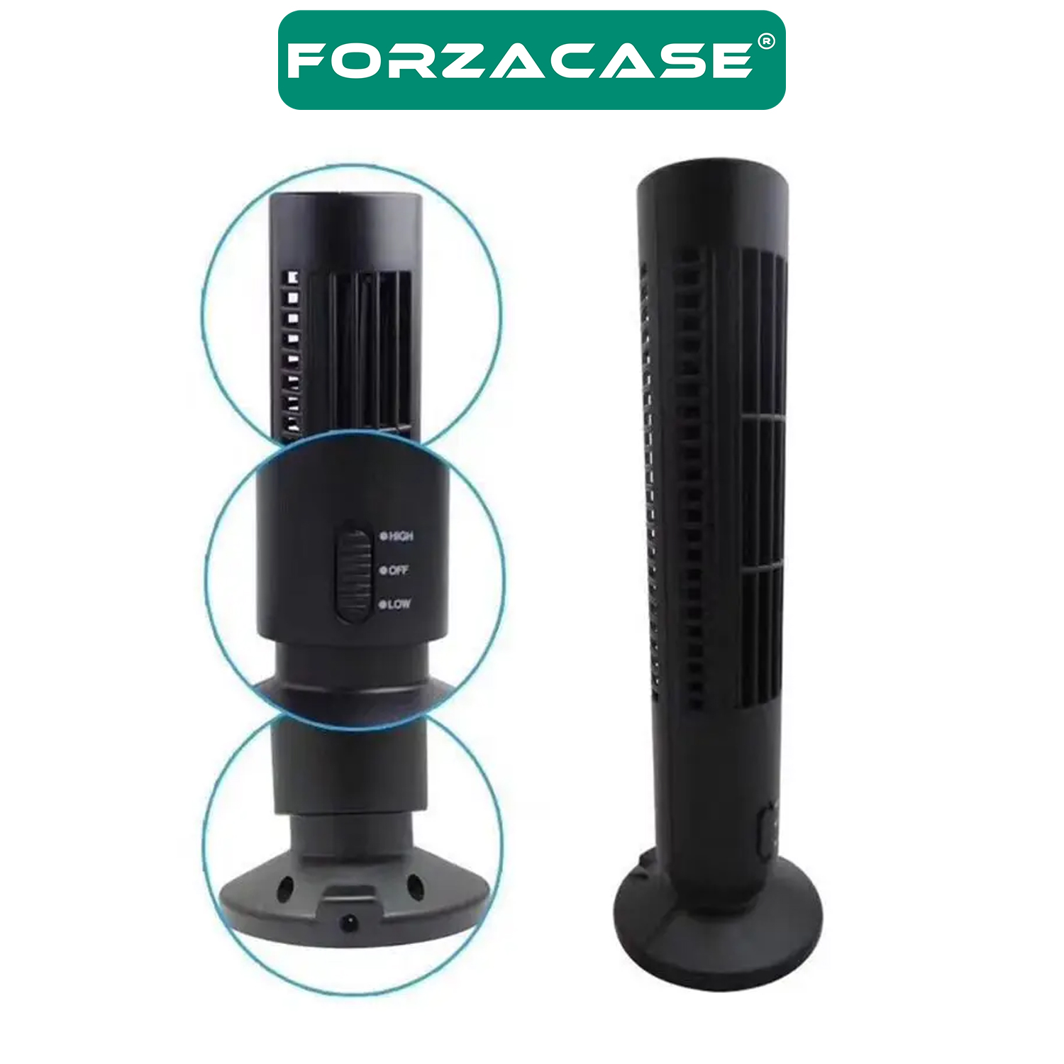 Forzacase%20USB’den%20Çalışır%20Portatif%202%20Hız%20Modlu%20Kule%20Tipi%20Masa%20Vantilatörü%20%20-%20FC646