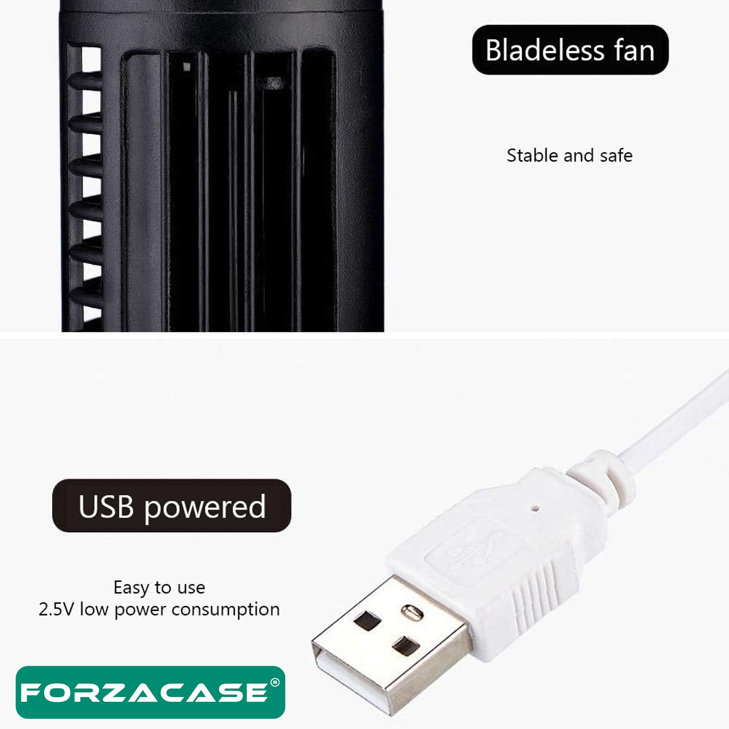 Forzacase%20USB’den%20Çalışır%20Portatif%202%20Hız%20Modlu%20Kule%20Tipi%20Masa%20Vantilatörü%20%20-%20FC646