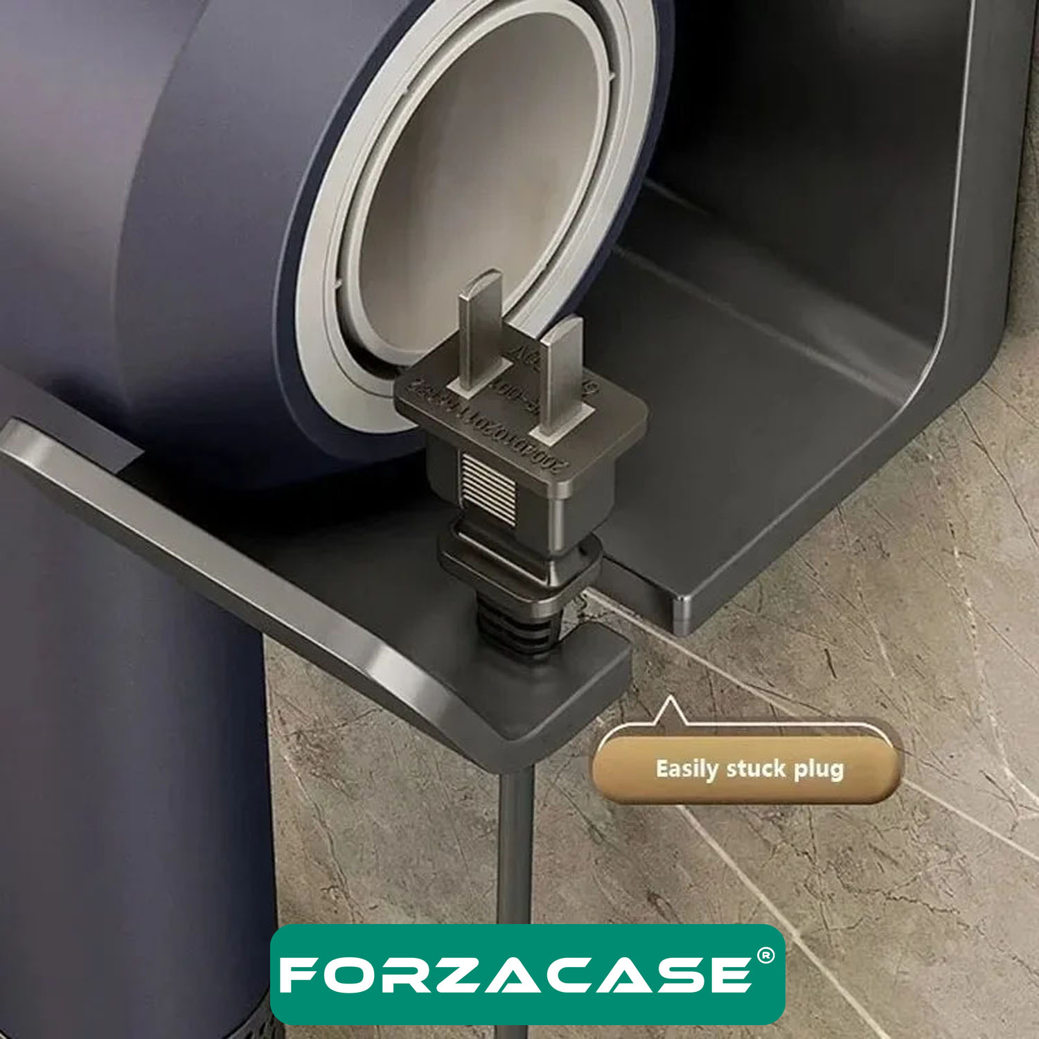 Forzacase%20Saç%20Kurutma%20Makinesi%20Askısı%20Tarak%20Tıraş%20Banyo%20Organizeri%20-%20FC651