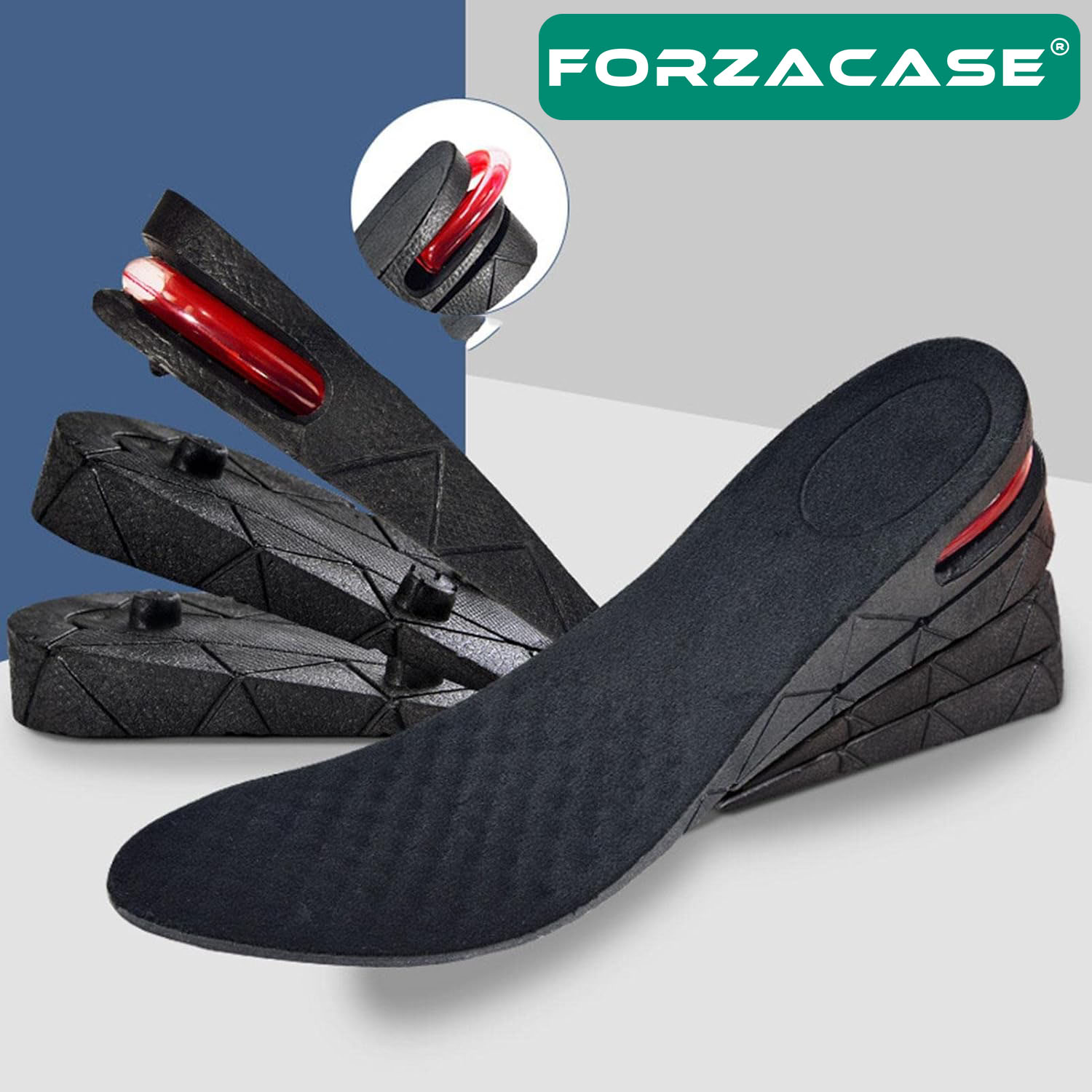 Forzacase%207%20cm%20Boy%20Uzatıcı%20Tabanlık%20Tam%20Boy%20Hava%20Alabilen%20Tasarım%20-%20FC653