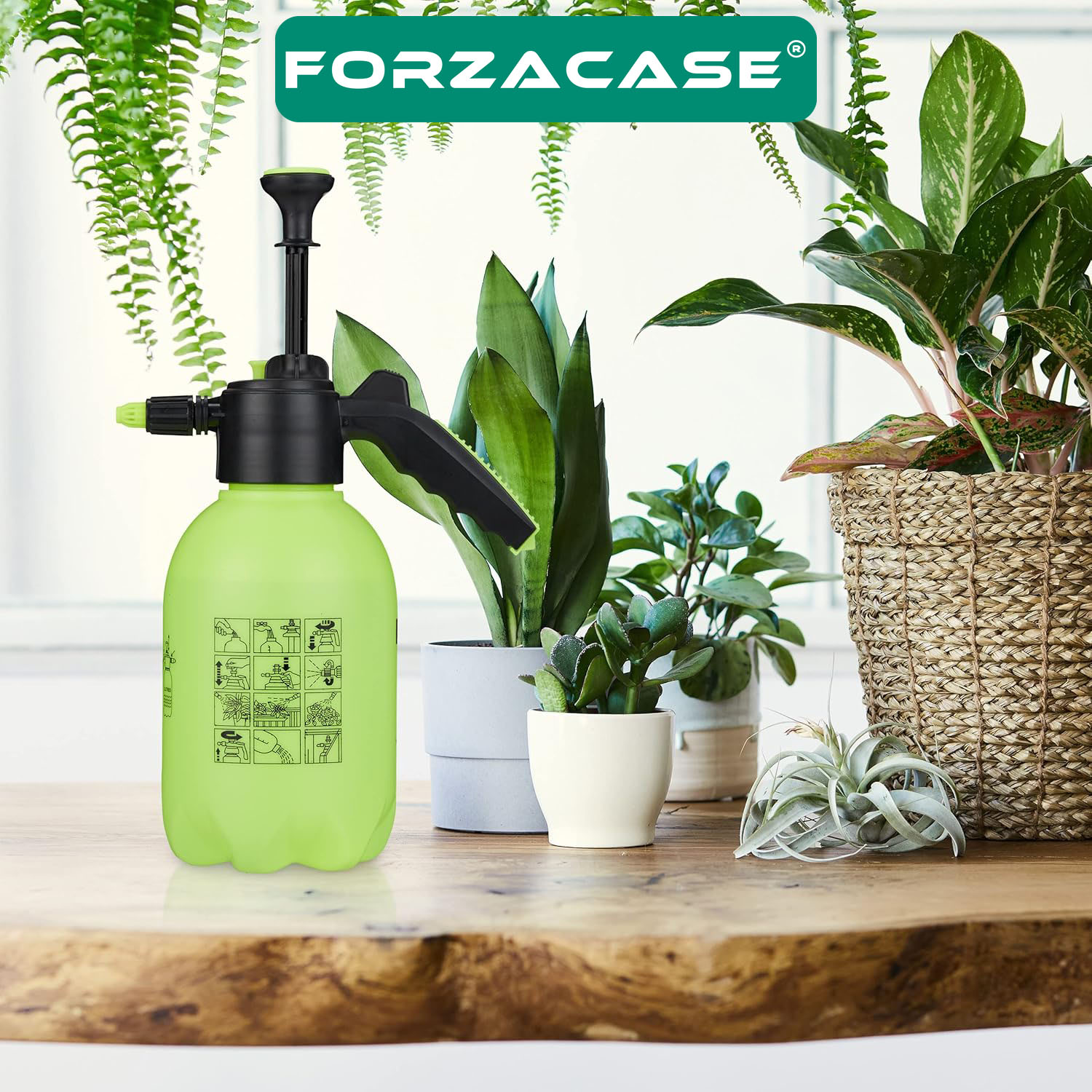 Forzacase%202%20Litre%20Basınçlı%20Su%20Köpük%20Püskürtme%20Sprey%20Şişe%20Çiçek%20Sulama%20İlaçlama%20Araç%20Yıkama%20-%20FC665