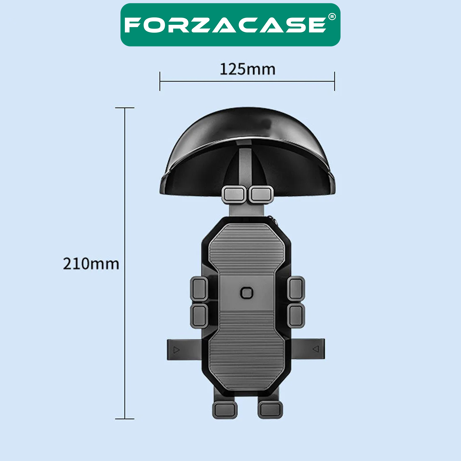 Forzacase%20Şapkalı%20Bisiklet%20Motosiklet%20Scooter%20Gidon%20Montajlı%20Telefon%20Tutucu%20-%20FC667