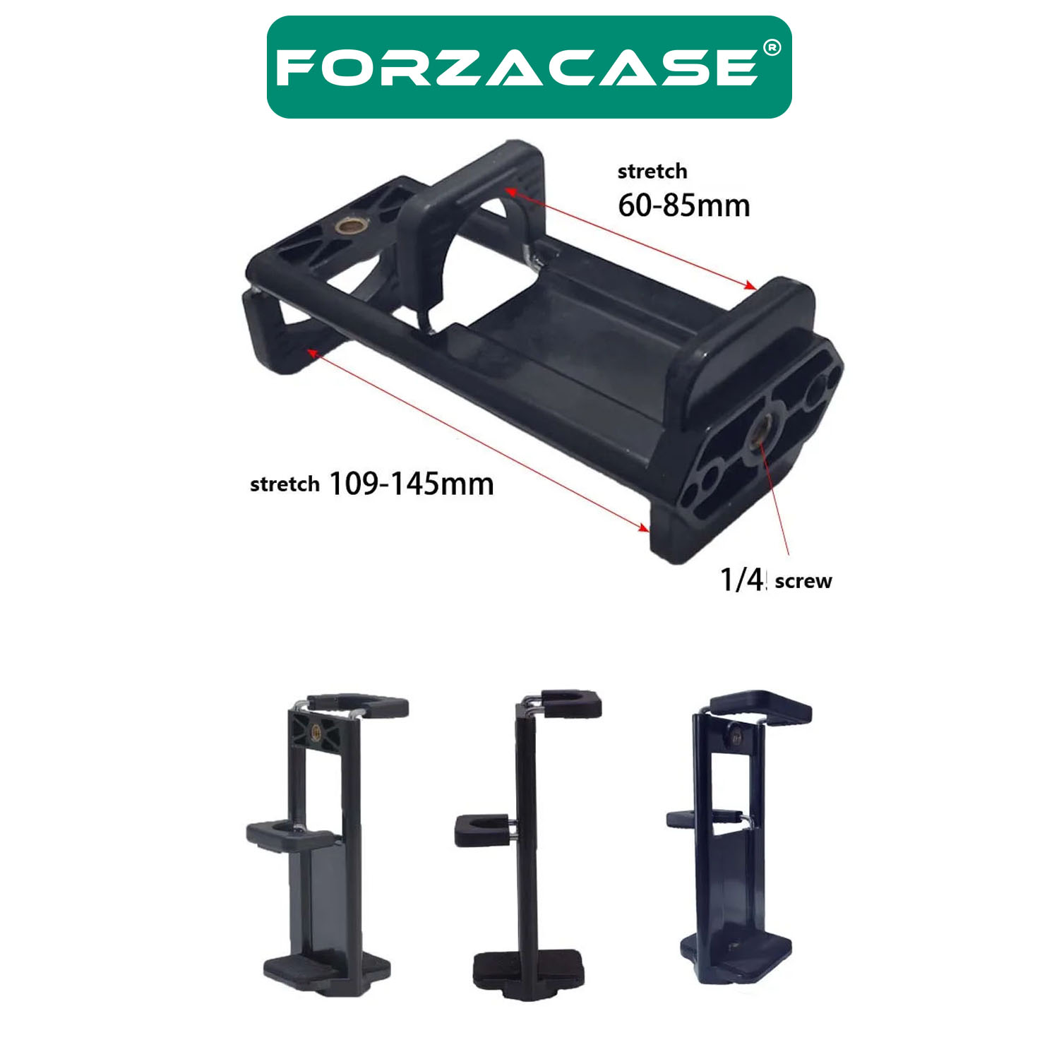 Forzacase%203%20Ayak%20Mini%20Kamera%20Tripodu%20+%20Döner%20Başlık%20Tablet%20ve%20Telefon%20Tutucu%20-%20FC670