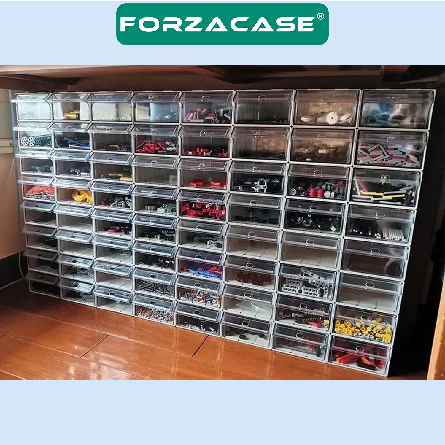 Forzacase%204%20Çekmeceli%20Balıkçı%20Marangoz%20Malzeme%20ve%20Takı%20Aksesuar%20Kutusu%20Organizer%20-%20FC671