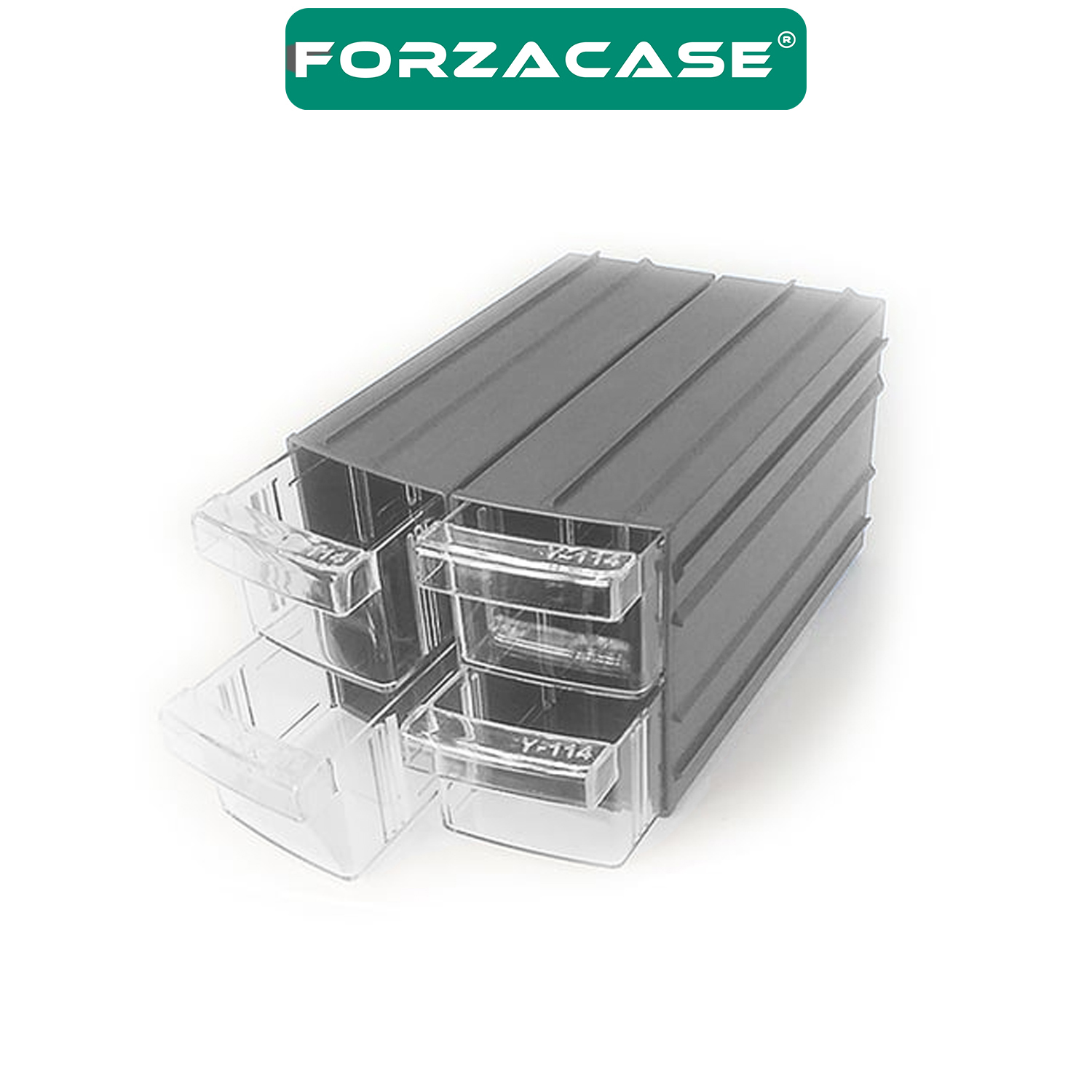 Forzacase%204%20Çekmeceli%20Balıkçı%20Marangoz%20Malzeme%20ve%20Takı%20Aksesuar%20Kutusu%20Organizer%20-%20FC671