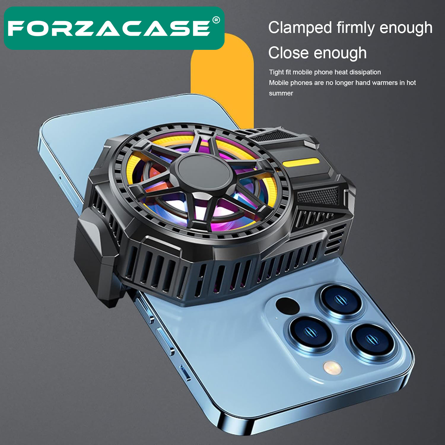 Forzacase%205000%20RPM%20Kablolu%20Işıklı%20Cep%20Telefonu%20Soğutucu%20Isı%20Önleyici%20Fan%20-%20FC690