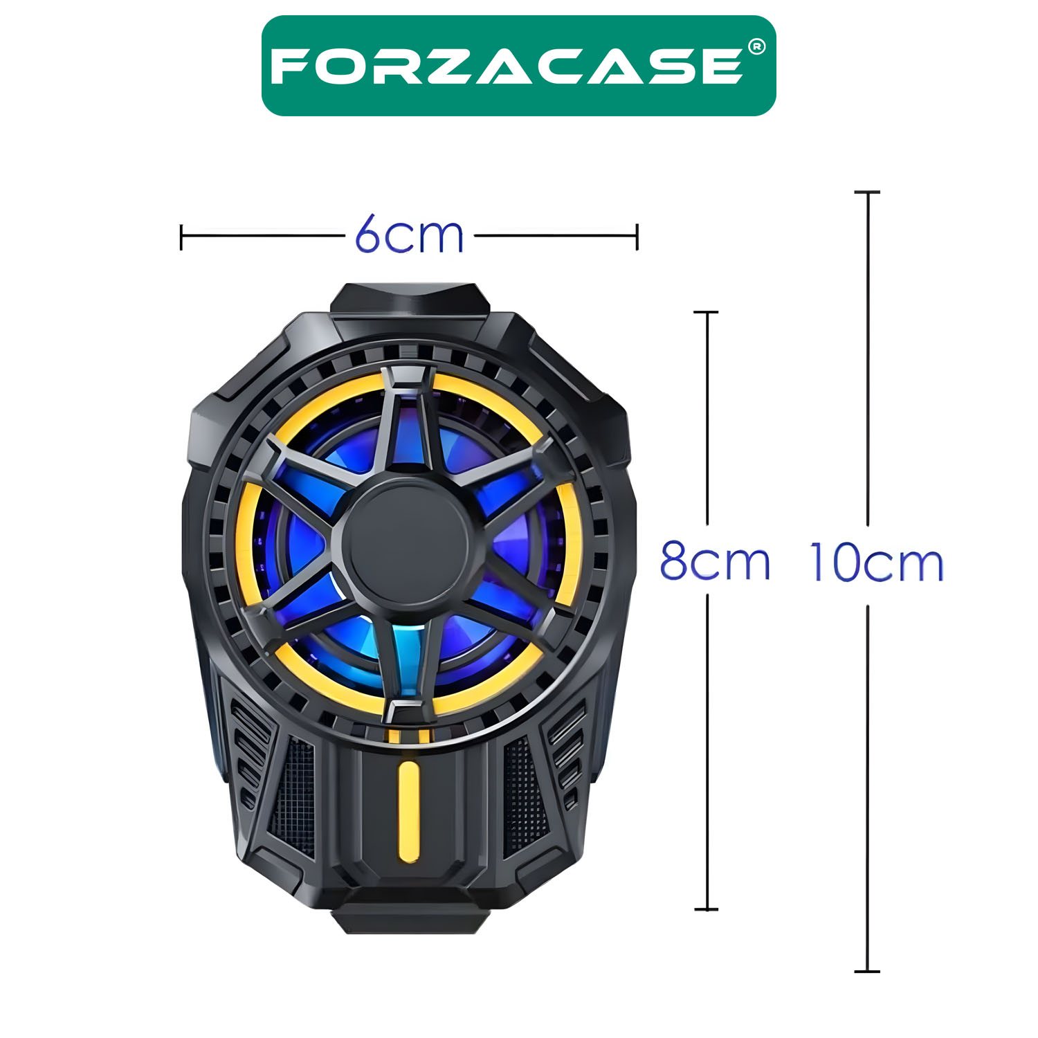 Forzacase%205000%20RPM%20Kablolu%20Işıklı%20Cep%20Telefonu%20Soğutucu%20Isı%20Önleyici%20Fan%20-%20FC690