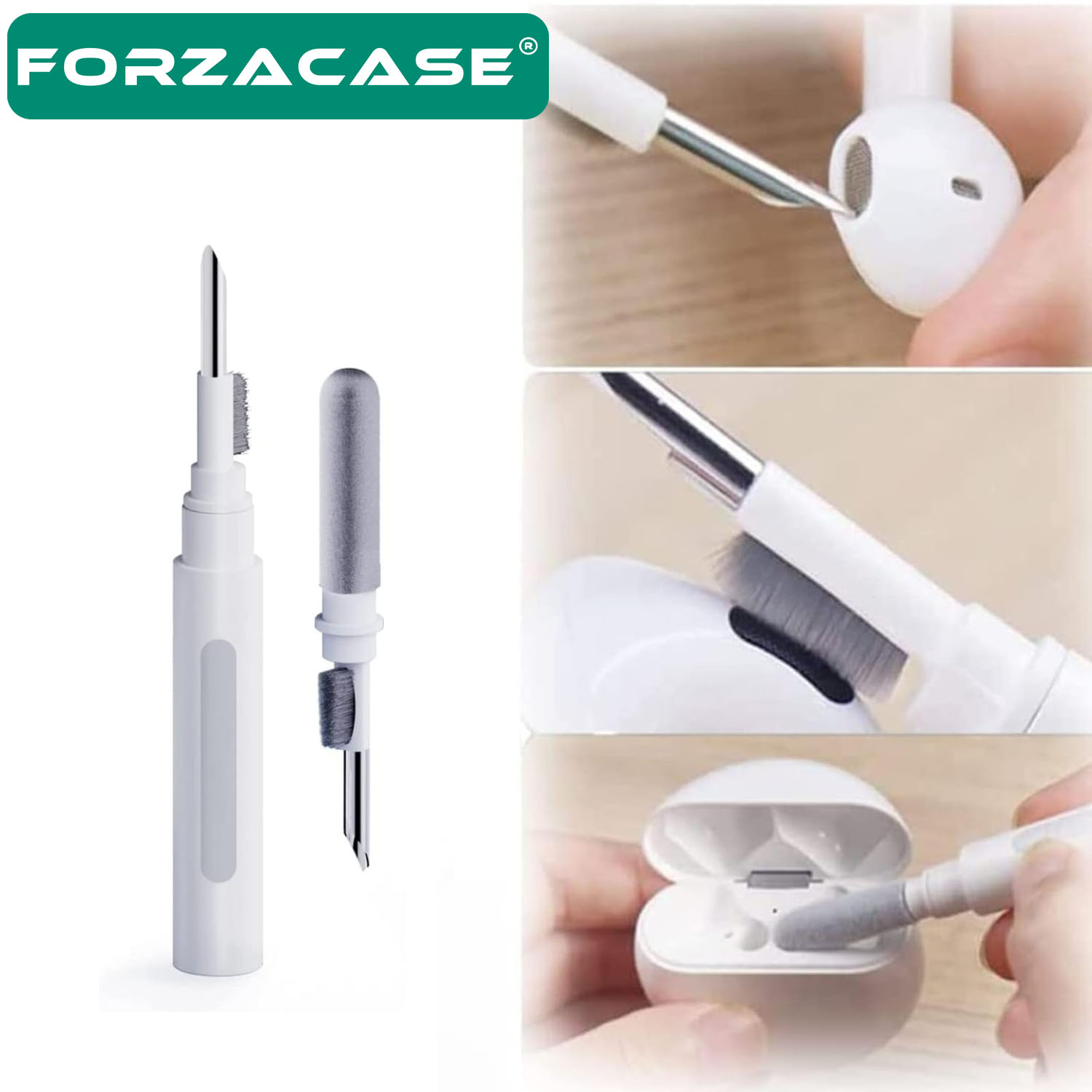 Forzacase%20Profesyonel%20Airpods%20Kulaklık%20Klavye%20Kamera%20Laptop%20Temizleme%20Aparatı%202in1%20-%20FC691