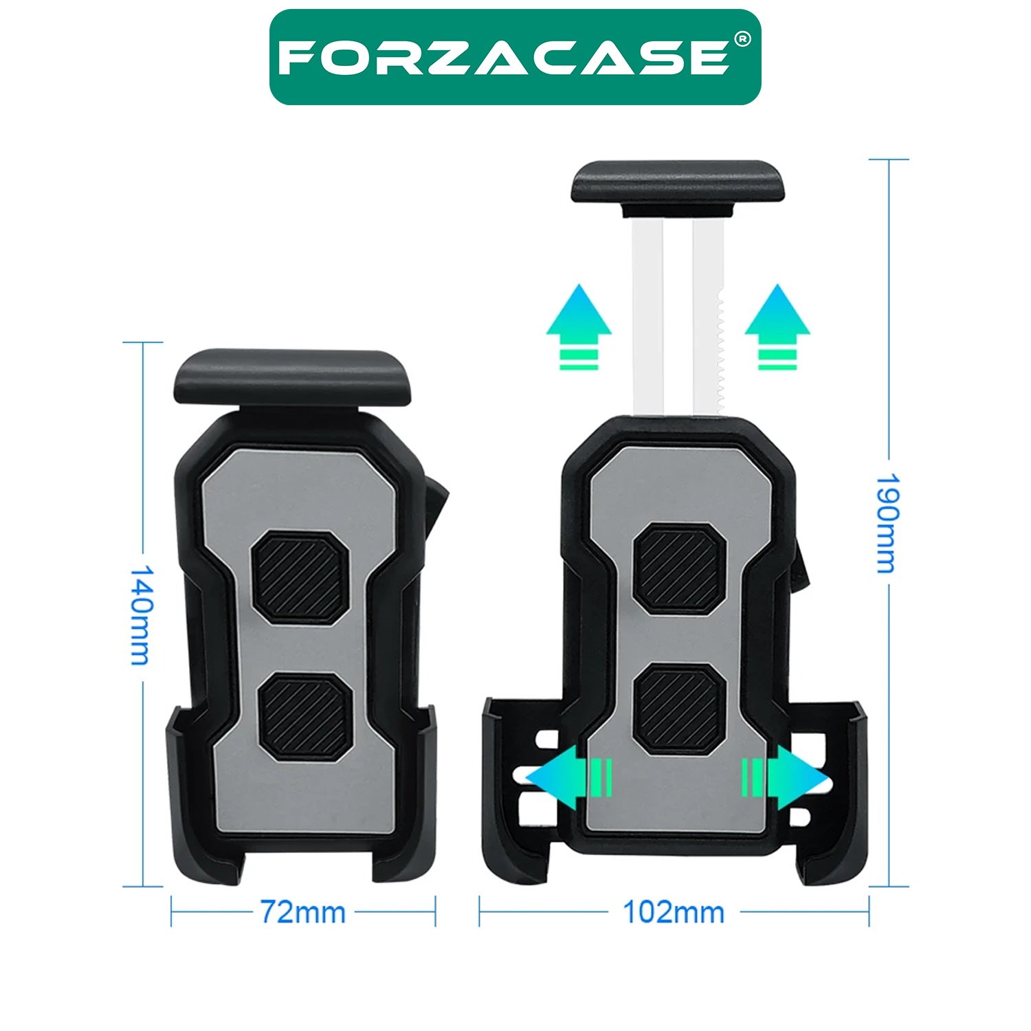 Forzacase%20Bisiklet%20Motosiklet%20Scooter%20için%20Gidon%20Montajlı%20Telefon%20Tutucu%20-%20FC698