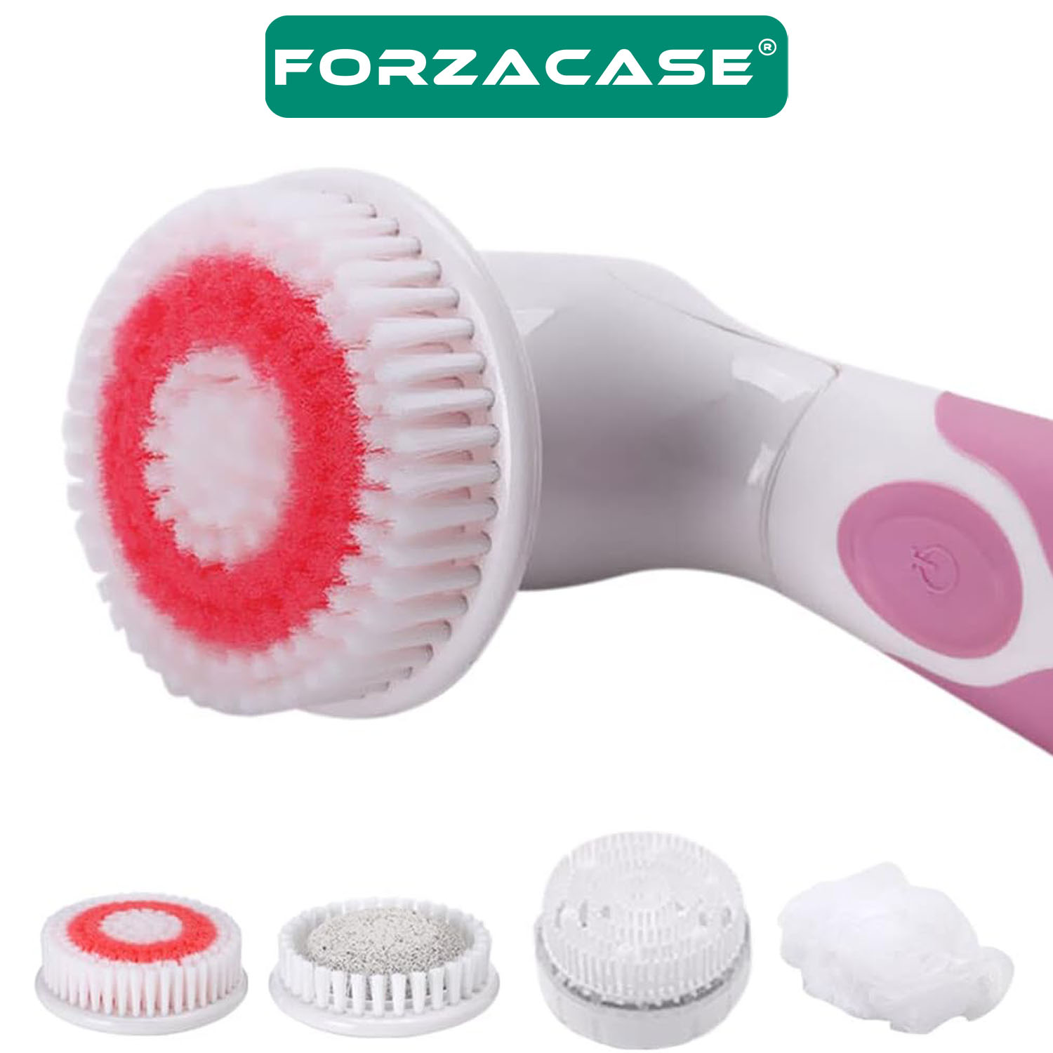 Forzacase%204in1%20Çok%20Fonksiyonlu%20Elektrikli%20Banyo%20Fırçası%20Vücut%20Temizleme%20Fırçası%20Masaj%20Aleti%20-%20FC703