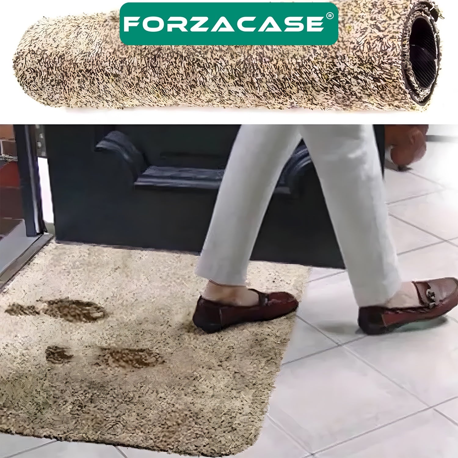 Forzacase%20Temiz%20Adım%20Mat%20Yıkanabilir%20Kaymaz%20Mikrofiber%20Akıllı%20Paspas%20%20-%20FC704