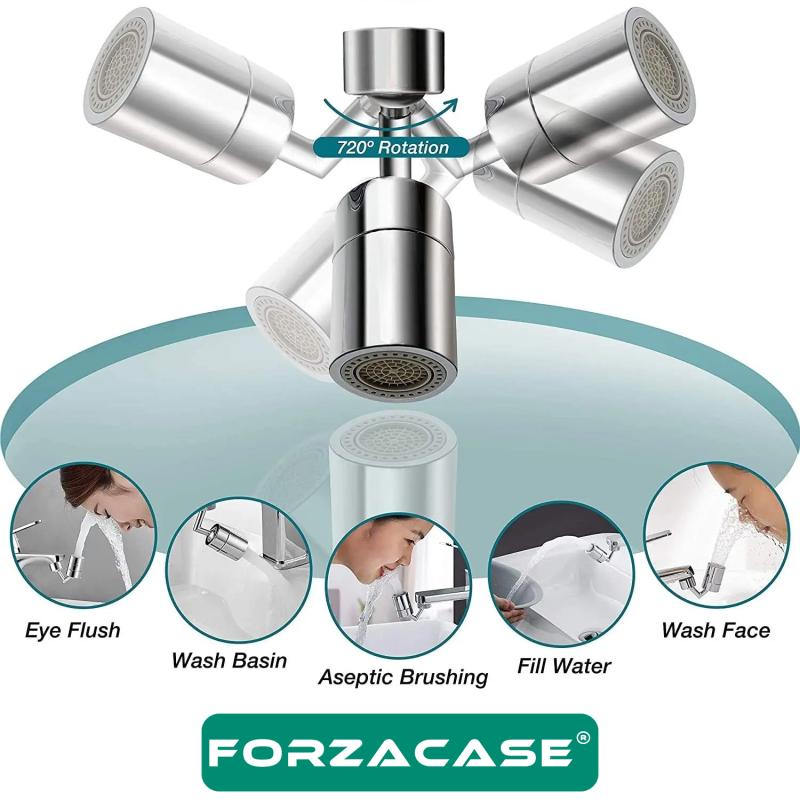 Forzacase%20Banyo%20Mutfak%20için%20720%20Derece%20Dönebilen%20Musluk%20Başlığı%20-%20FC707