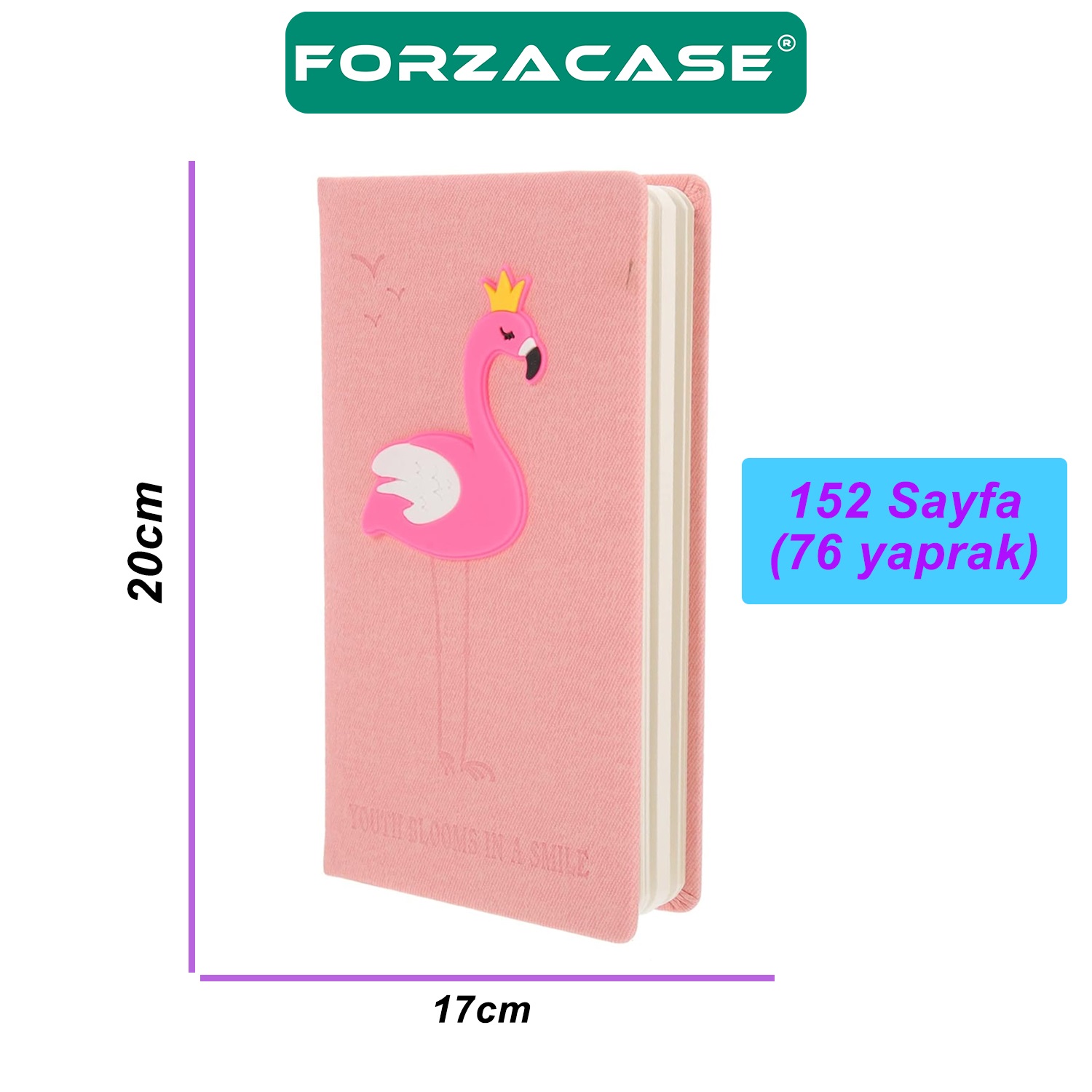 Forzacase%20Flamingo%20Desenli%20Defter%20+%20Flamingo%20Tükenmez%20Kalem%20-%20FC726